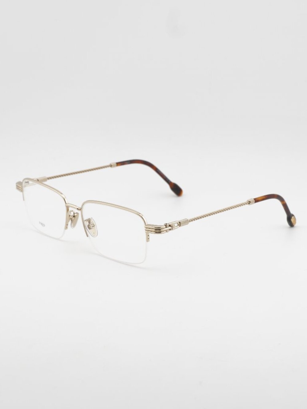 Fred FG50048F 032 Men Eyeglasses Gold 55mm Rectangle Frame